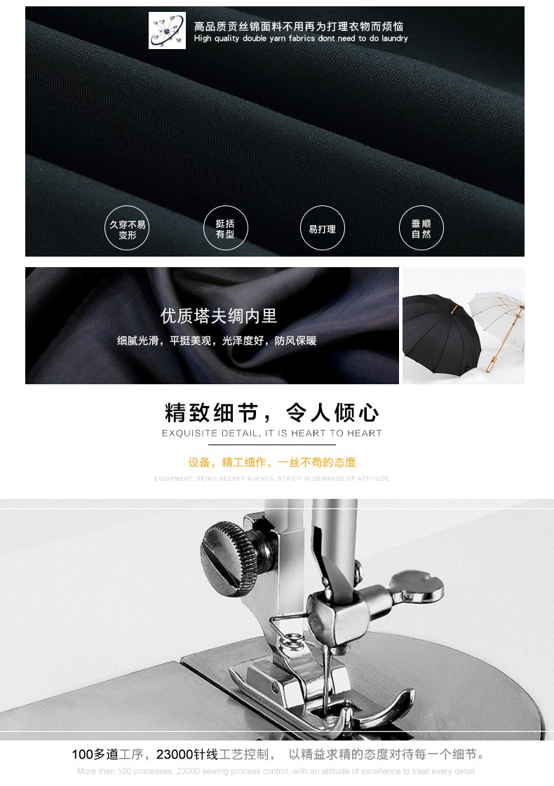 保安工作服套裝男長(cháng)袖春秋冬季服裝全套冬裝加厚安保物業(yè)小區(圖3)