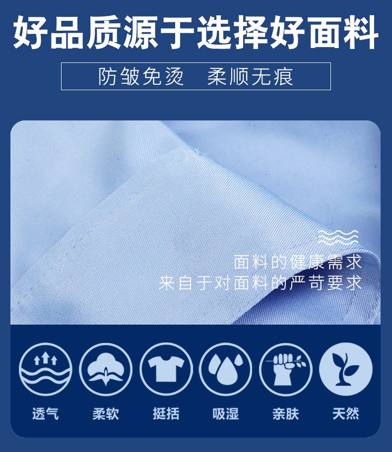 保安服夏裝套裝夏季短袖制服長(cháng)袖襯衣襯衫小區物業(yè)門(mén)衛工作服男(圖4)