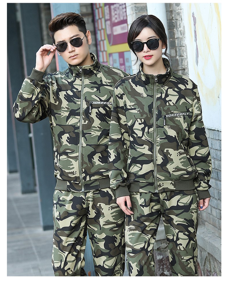 迷彩工作服套裝男士新品戶(hù)外長(cháng)袖彈力工裝汽修工程勞保服工服(圖14)