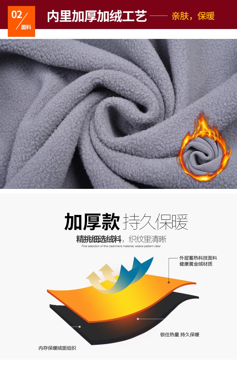 衛衣工作服長(cháng)袖定制超市賣(mài)場(chǎng)班服火鍋店餐廳奶茶快餐店工作服加絨(圖8)