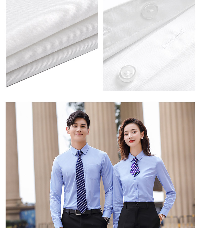 887-品牌免燙高密度CVC平紋-男女同款長(cháng)袖(圖18)