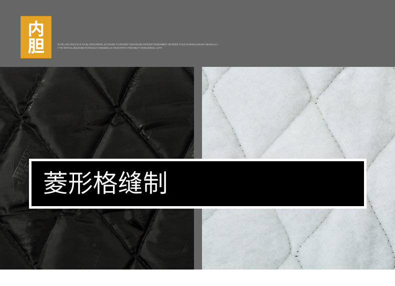 冬季建筑工地工人工廠(chǎng)倉儲反光條背心男女環(huán)衛工程保暖棉馬甲(圖5)