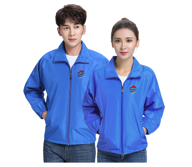 春秋工裝外套男薄款定制運動(dòng)衣服廣告長(cháng)袖工作服風(fēng)衣刺繡印字logo(圖21)
