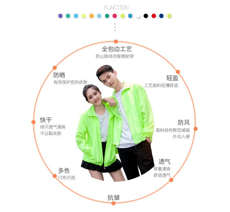 廣告風(fēng)衣定制印字logo長(cháng)袖工作服訂制diy衣服定做文化衫工衣外套(圖7)