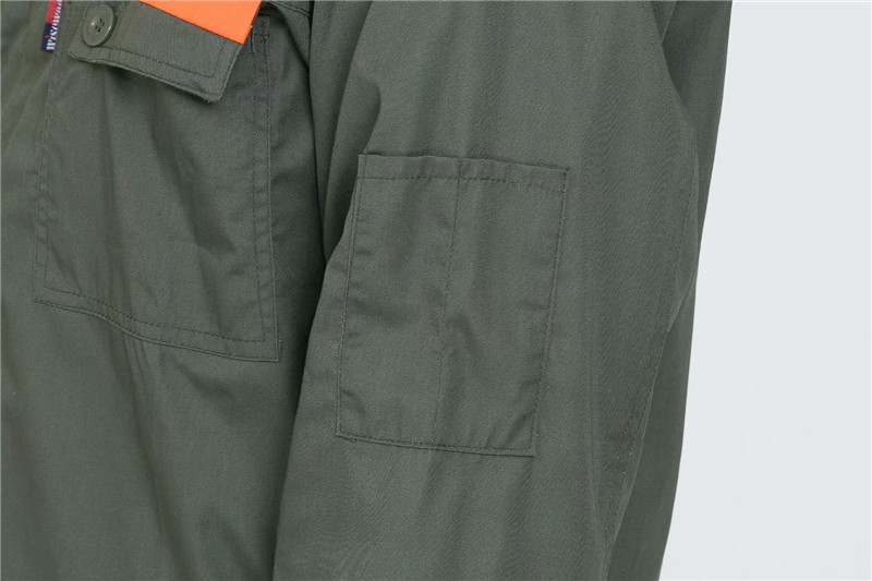 春秋長(cháng)袖工作服套裝男秋冬定制耐磨汽修廠(chǎng)服工裝電焊服勞保服(圖13)