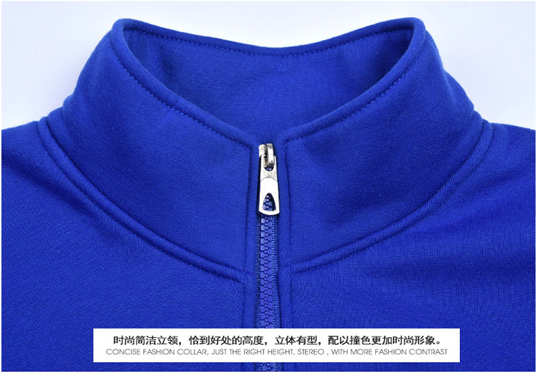 衛衣定制印logo工作服外套diy聚會(huì )班服拉鏈加絨連帽工衣定做印字(圖7)