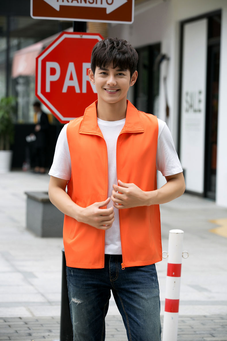 志愿者馬甲定制工作服活動(dòng)廣告宣傳背心定做義工馬夾工裝印字logo(圖97)