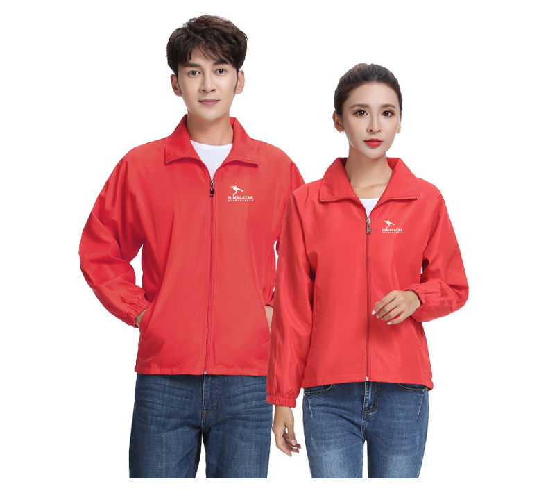 春秋工裝外套男薄款定制運動(dòng)衣服廣告長(cháng)袖工作服風(fēng)衣刺繡印字logo(圖22)