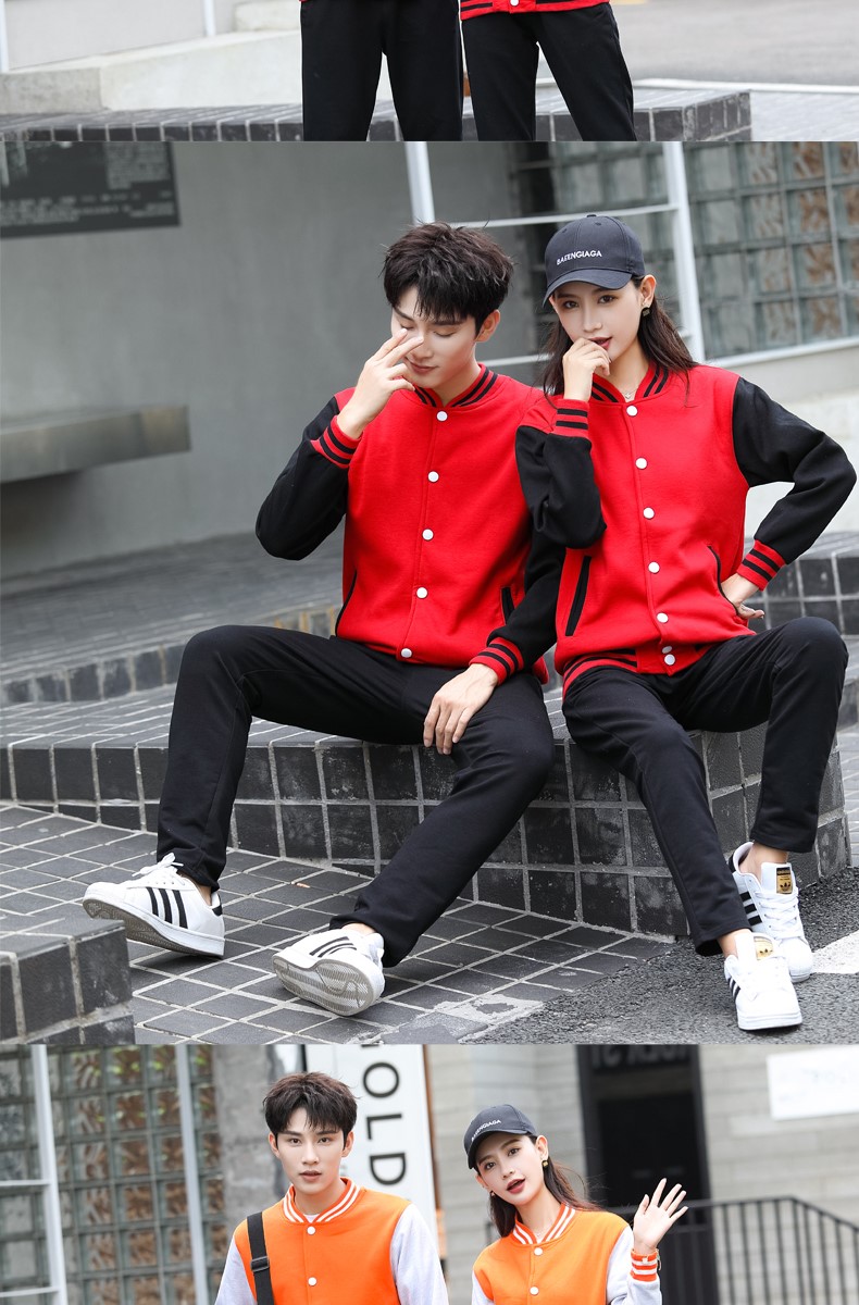 長(cháng)袖立領(lǐng)衛衣定制酒店服務(wù)員工作服秋冬裝加厚印logo超市賣(mài)場(chǎng)制服(圖8)