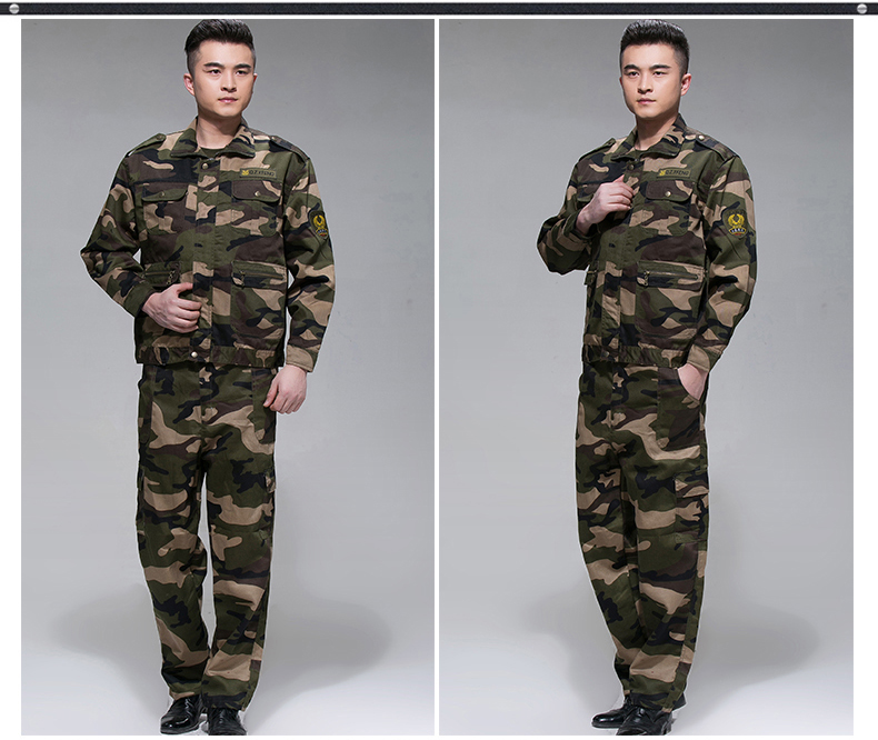 迷彩服套裝男夏季戶(hù)外作訓服學(xué)生軍訓服軍裝工作服軍迷服裝(圖41)