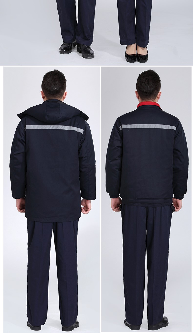 冬季工作服棉服男 加厚工作服棉衣工程汽修勞保服棉襖環(huán)衛棉大衣(圖12)