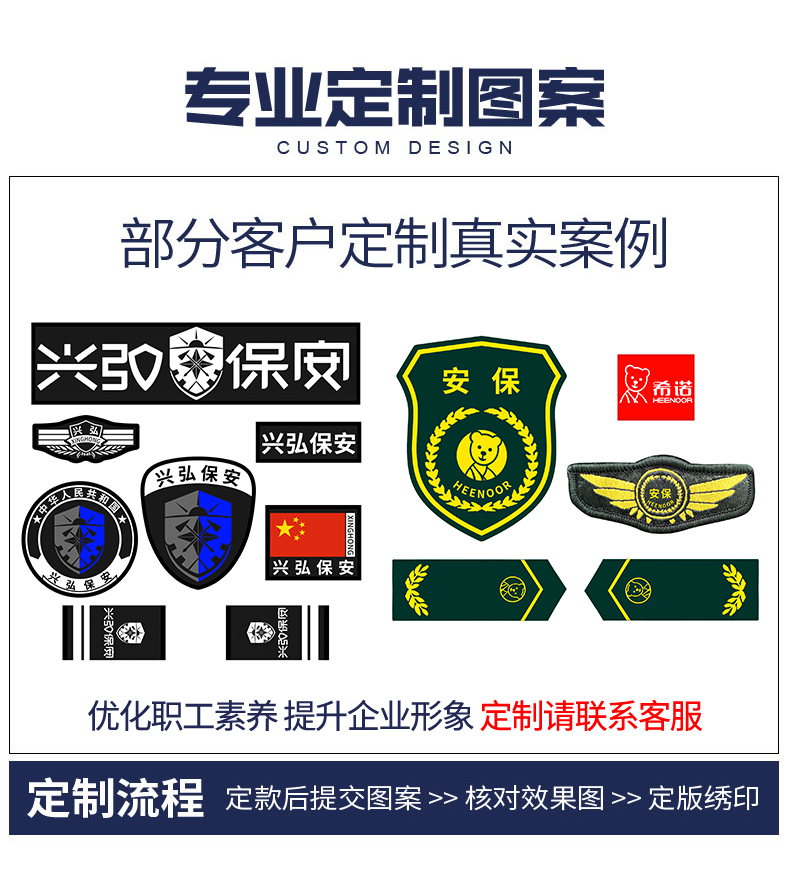 2011新式物業(yè)保安服短袖襯衣保安衣服春秋制服冬裝工作服套裝男女(圖4)