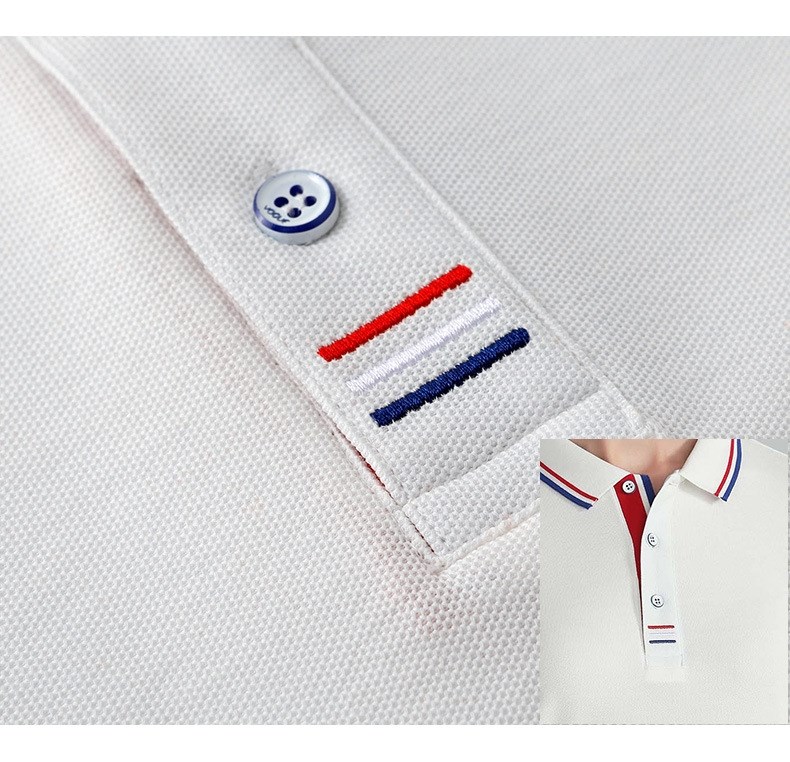 工裝廠(chǎng)服polo衫長(cháng)袖工衣定制刺繡印logo吸汗透氣員工工作服廣告(圖11)