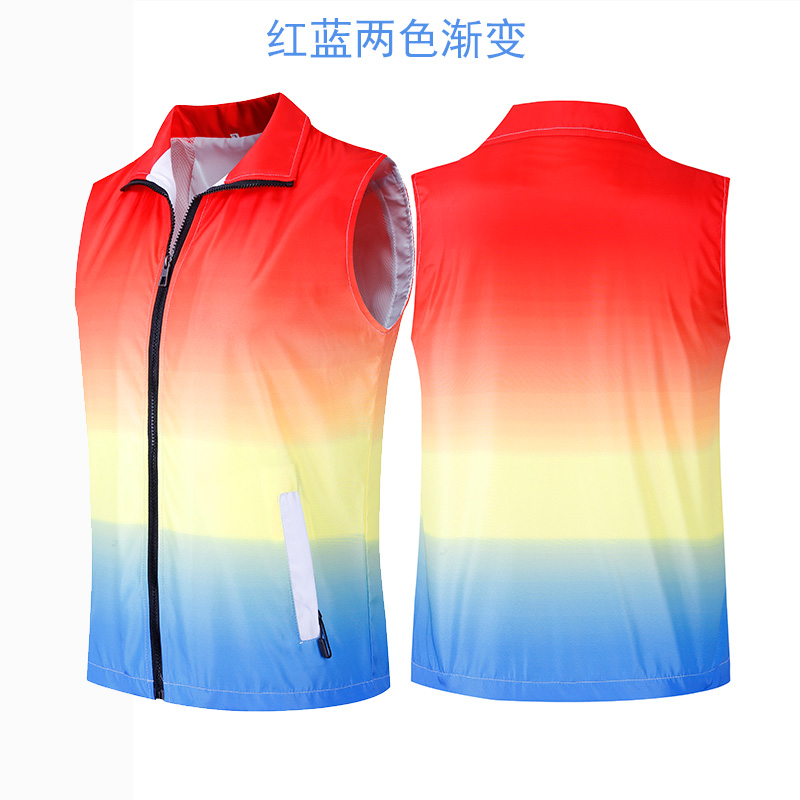 全身印馬甲定制印LOGO字地推廣告宣傳衣服培訓教育機構工作服背心(圖14)