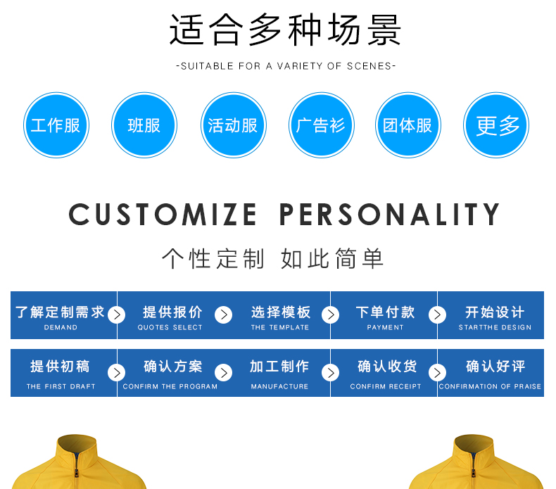 班服定制風(fēng)衣印logo字廣告diy秋季男女潮流寬松運動(dòng)會(huì )外套工作服(圖2)