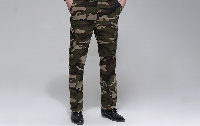 美軍旅風(fēng)迷彩工作服套裝 男戶(hù)外保安服勞保服套裝 夾克款工裝(圖13)