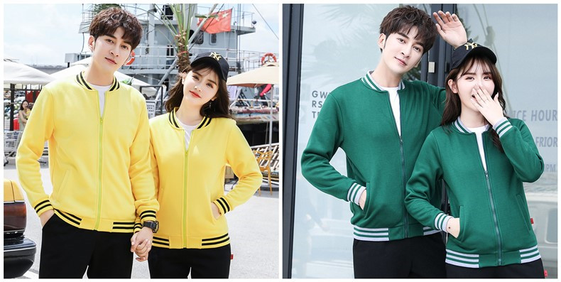 衛衣定制印Logo班服工作外套棒球服工裝同學(xué)聚會(huì )diy定做(圖12)