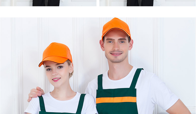 韓版圍裙定制logo廣告超市廚房家用工作水果奶茶店服務(wù)員圍腰印字(圖8)