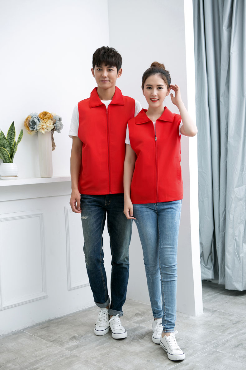 志愿者馬甲定制工作服活動(dòng)廣告宣傳背心定做義工馬夾工裝印字logo(圖43)