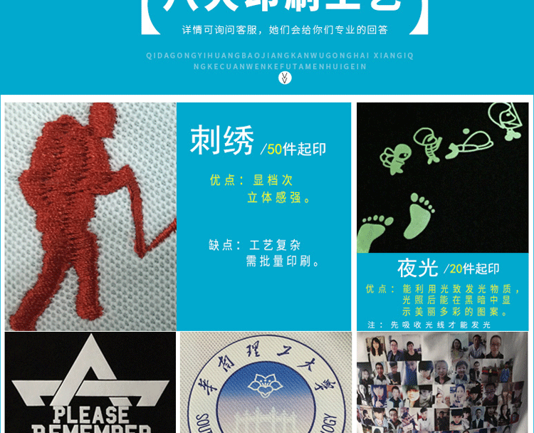 夏季班服定制diy純棉大碼T恤文化polo衫畢業(yè)周年慶同學(xué)聚會(huì )服裝(圖31)