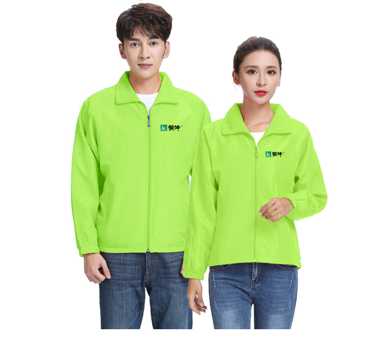 春秋工裝外套男薄款定制運動(dòng)衣服廣告長(cháng)袖工作服風(fēng)衣刺繡印字logo(圖20)