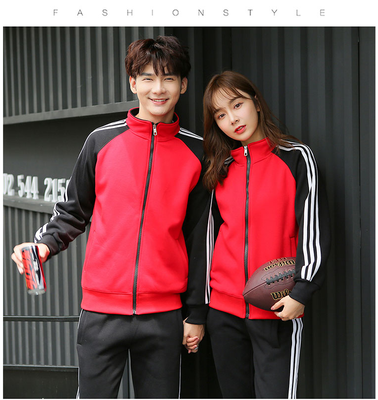 衛衣定制印logo工作服外套diy聚會(huì )班服拉鏈加絨連帽工衣定做印字(圖14)