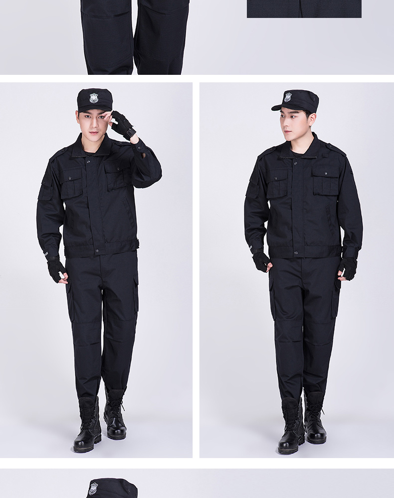 網(wǎng)格保安作訓服夏裝作戰訓練服工作服套裝男夏季作訓衣服春秋長(cháng)袖(圖11)