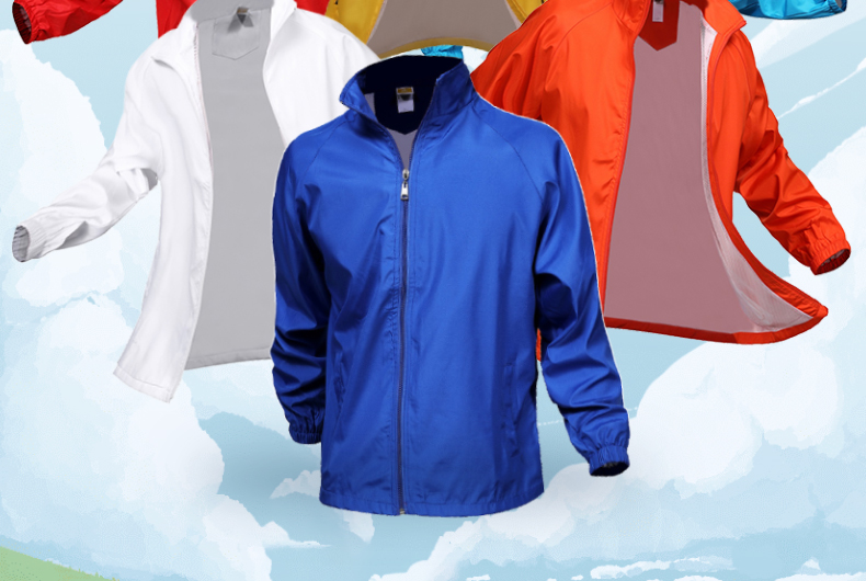 廣告風(fēng)衣定制印字logo長(cháng)袖工作服訂制diy衣服定做文化衫工衣外套(圖3)