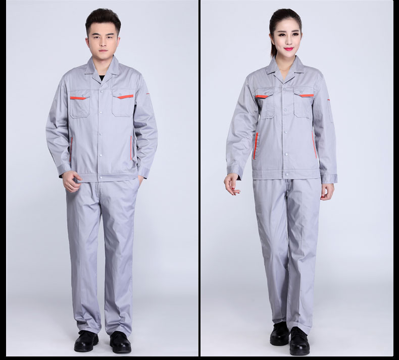 長(cháng)袖工作服套裝男耐磨春秋冬廠(chǎng)服上衣定制汽修機電工裝勞動(dòng)勞保服(圖15)