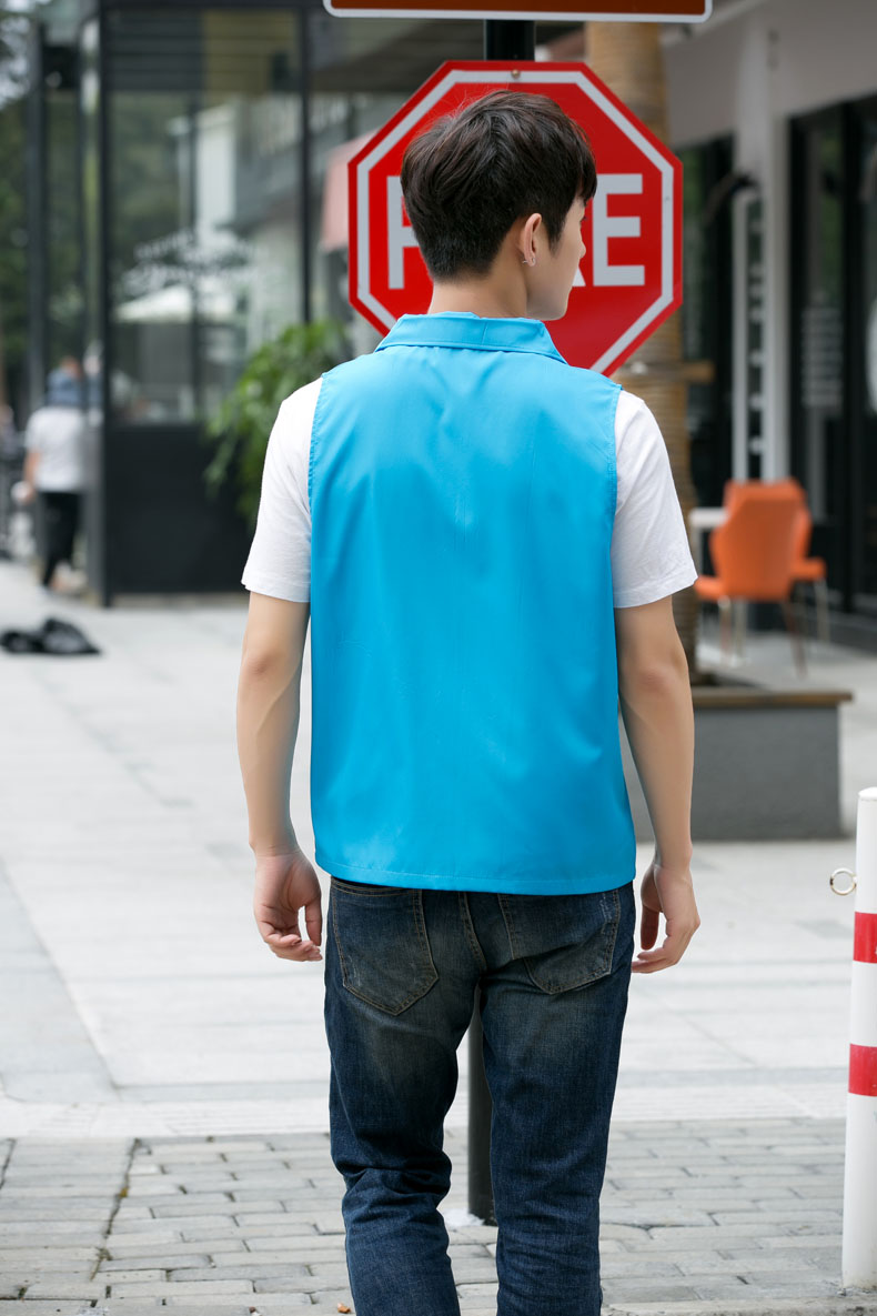 志愿者馬甲定制工作服活動(dòng)廣告宣傳背心定做義工馬夾工裝印字logo(圖105)