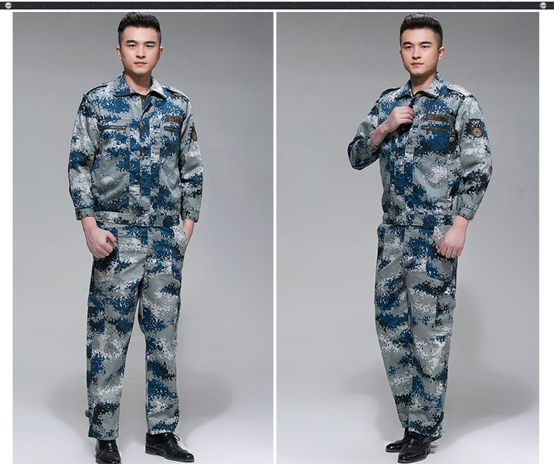 迷彩服套裝男夏季戶(hù)外作訓服學(xué)生軍訓服軍裝工作服軍迷服裝(圖16)