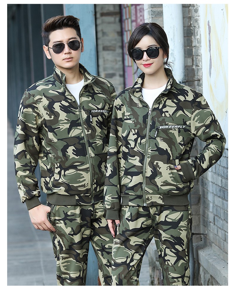 迷彩工作服套裝男士新品戶(hù)外長(cháng)袖彈力工裝汽修工程勞保服工服(圖12)