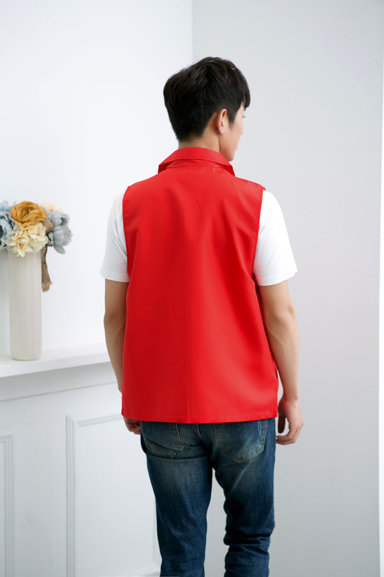 志愿者馬甲定制工作服活動(dòng)廣告宣傳背心定做義工馬夾工裝印字logo(圖49)