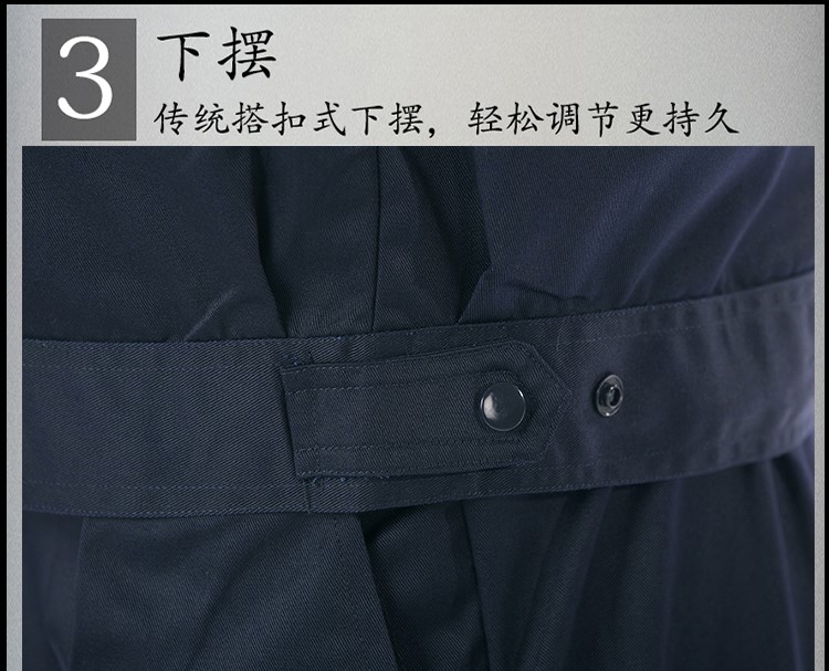 秋冬定制男套裝汽修維修工作服勞保工程工作服工廠(chǎng)車(chē)間制服(圖9)