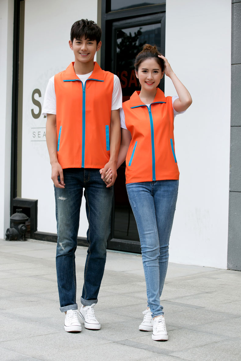 志愿者馬甲定制工作服活動(dòng)廣告宣傳背心定做義工馬夾工裝印字logo(圖67)