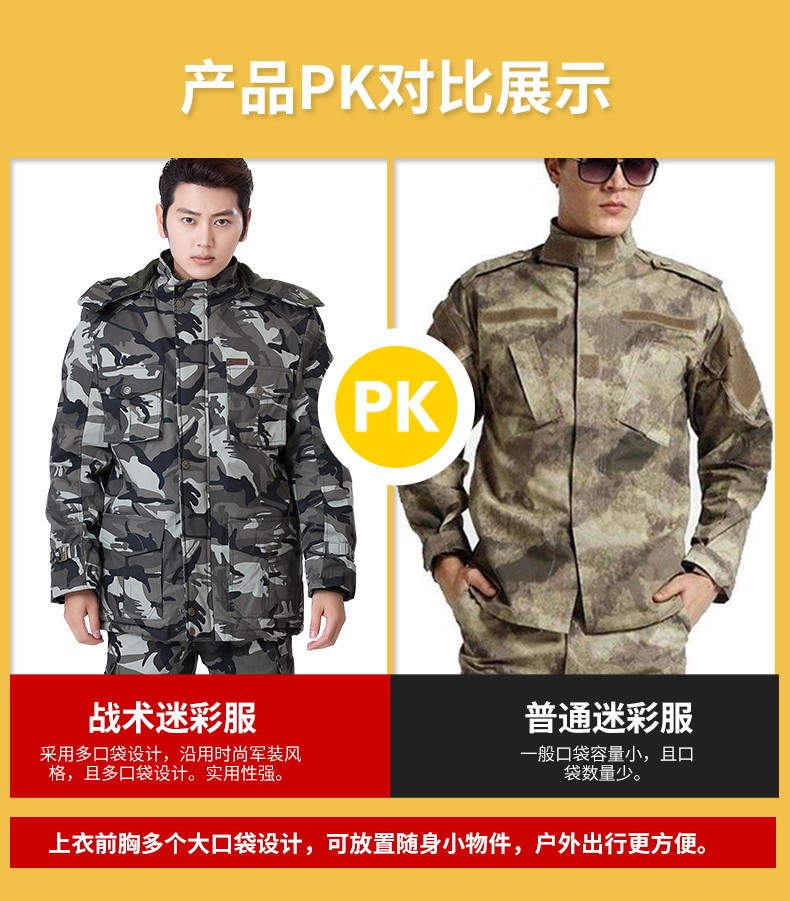 冬季勞保工作服棉襖男戶(hù)外軍迷保暖軍大衣棉加厚防寒軍裝棉服(圖10)