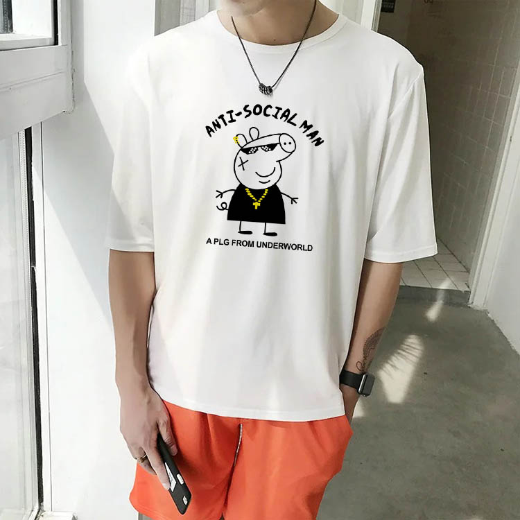 班服定制全身印t恤畢業(yè)學(xué)生夏季純棉定做五分中袖短 袖套裝運動(dòng)會(huì )(圖1)