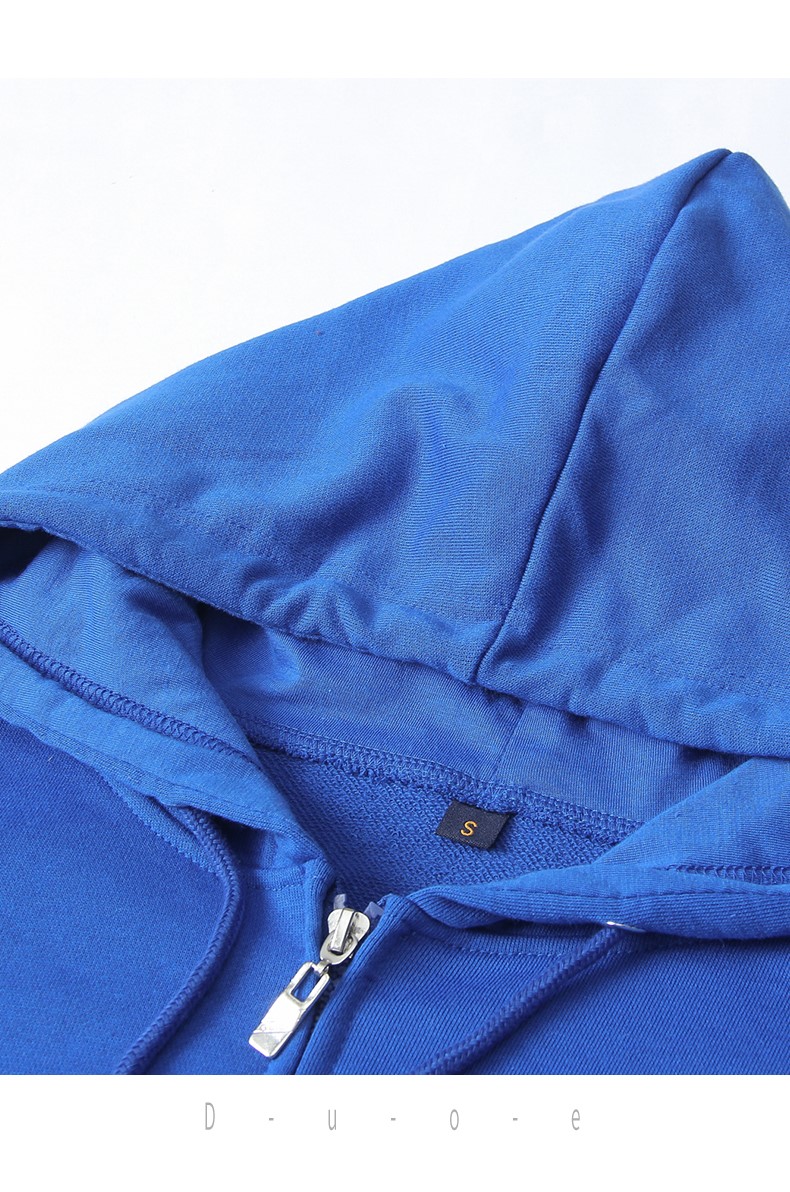 衛衣定制logo長(cháng)袖開(kāi)衫diy衣服訂制工作服拉鏈衛衣工衣班服(圖9)