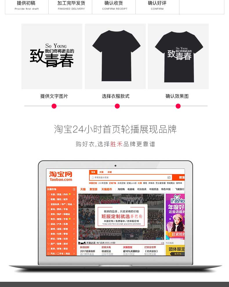 定制純棉長(cháng)袖POLO衫工作服定做班服t恤diy廣告衫文化衫印字繡LOGO(圖4)