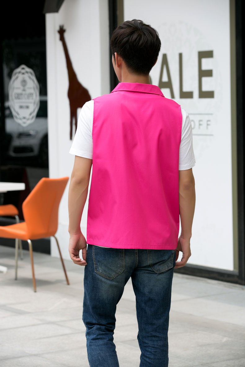 志愿者馬甲定制工作服活動(dòng)廣告宣傳背心定做義工馬夾工裝印字logo(圖59)