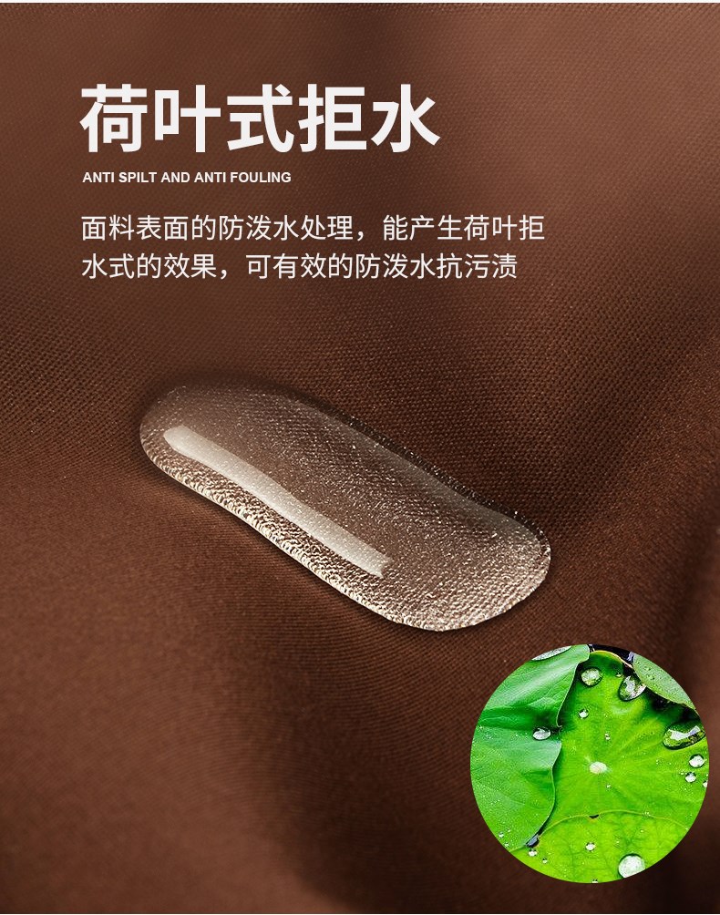 掛脖圍裙定制logo印字廣告餐廳飯店美甲奶茶店防水工作服純色簡(jiǎn)約(圖4)