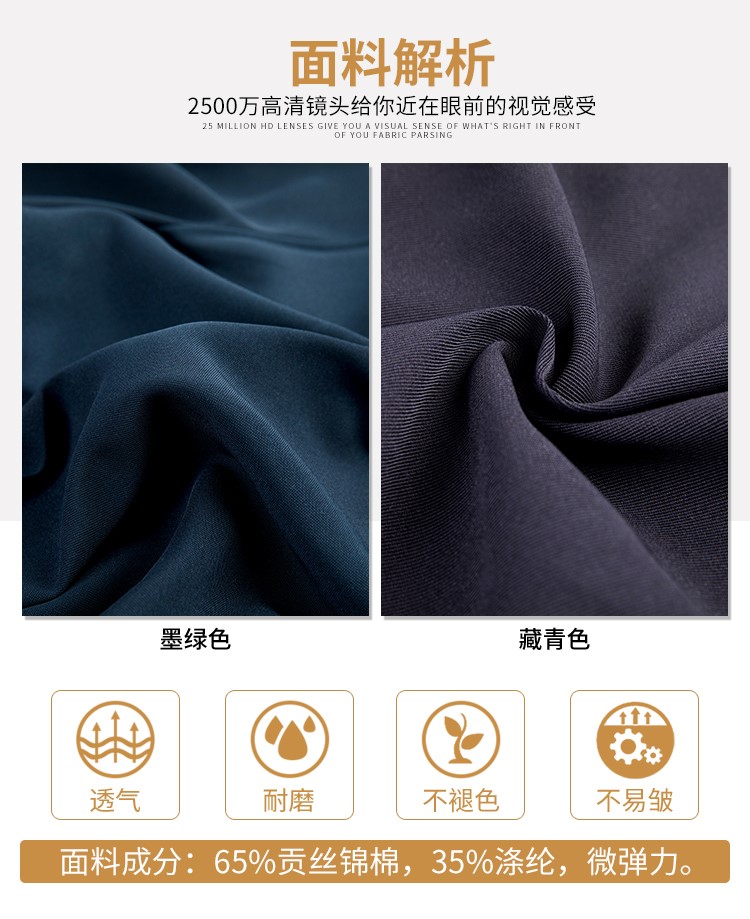 2011新式保安服春秋套裝工作制服加厚物業(yè)安保冬裝長(cháng)袖秋冬季服裝(圖2)