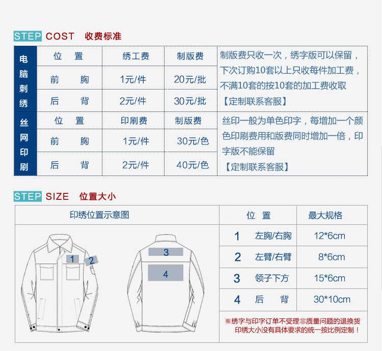 夏季薄款長(cháng)袖勞動(dòng)工作服套裝男士耐磨汽修車(chē)間工廠(chǎng)勞保服定制工裝(圖19)