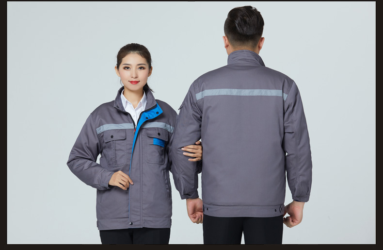 冬季工作服棉衣男加厚活里活面棉服防寒工裝上衣耐磨棉襖汽修服(圖12)