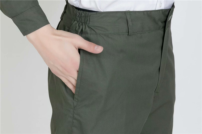 春秋長(cháng)袖工作服套裝男秋冬定制耐磨汽修廠(chǎng)服工裝電焊服勞保服(圖10)
