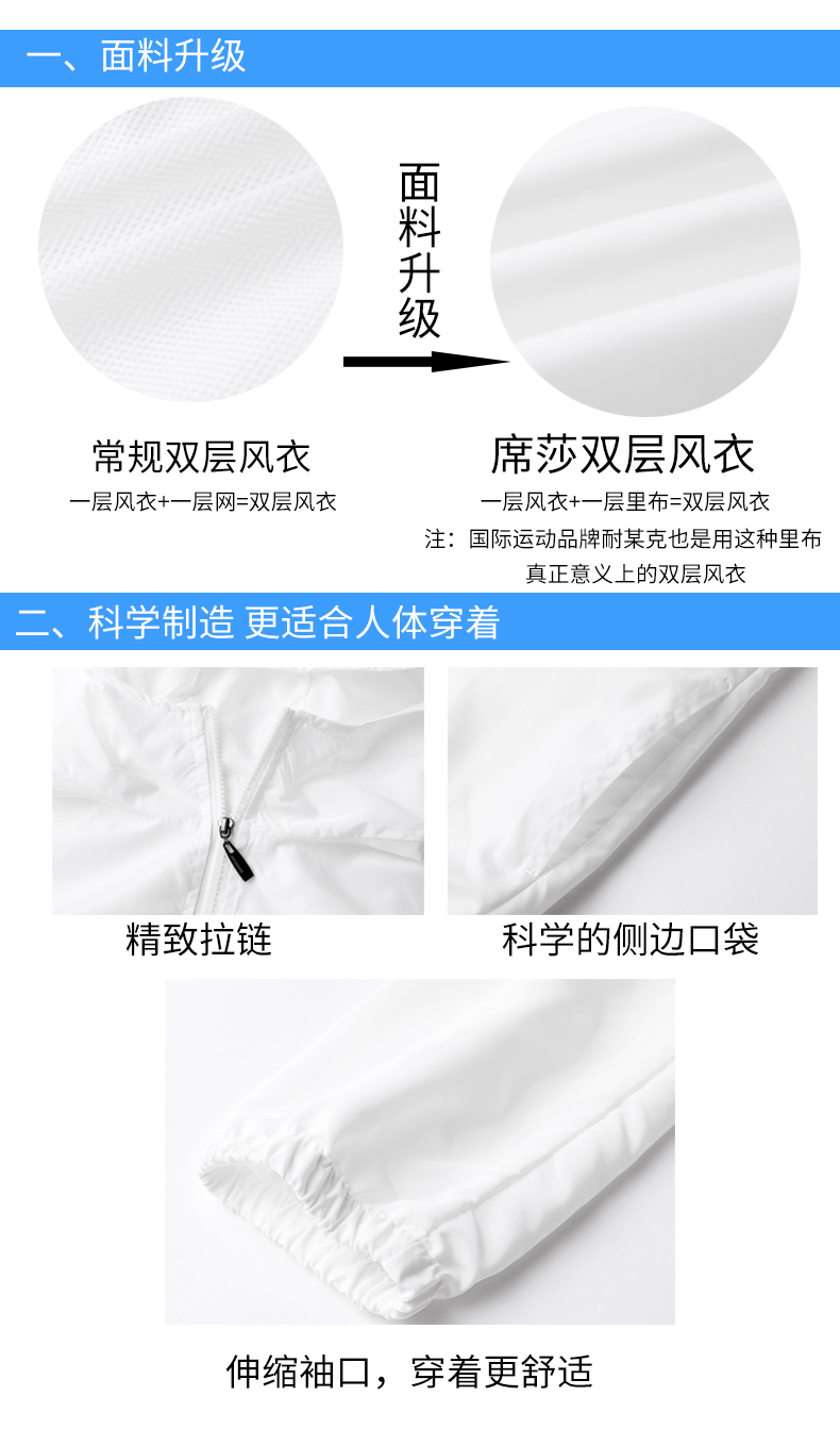 班服定制風(fēng)衣外套學(xué)生運動(dòng)會(huì )衛衣定制印logo秋冬裝衣服工作服印字(圖16)