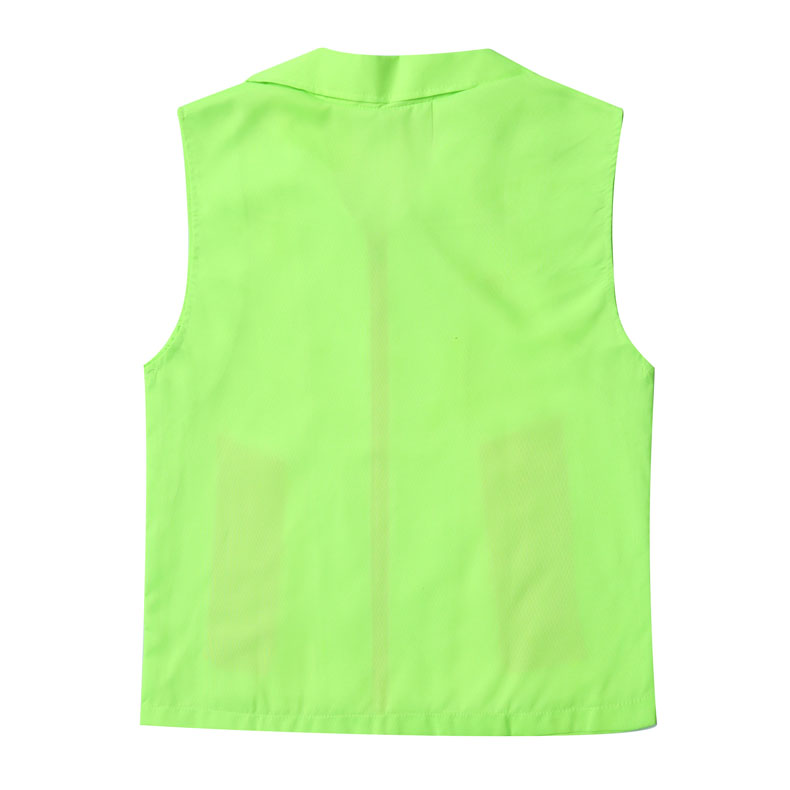 印logo定制志愿者馬甲義工工作服公益活動(dòng)服裝v領(lǐng)背心純棉紅馬甲(圖76)