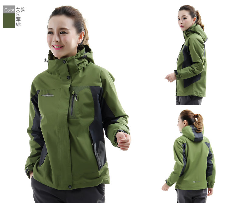 秋冬大紅色沖鋒衣男女大碼定制牛欄山汽車(chē)4s店工作服印字刺繡logo(圖24)