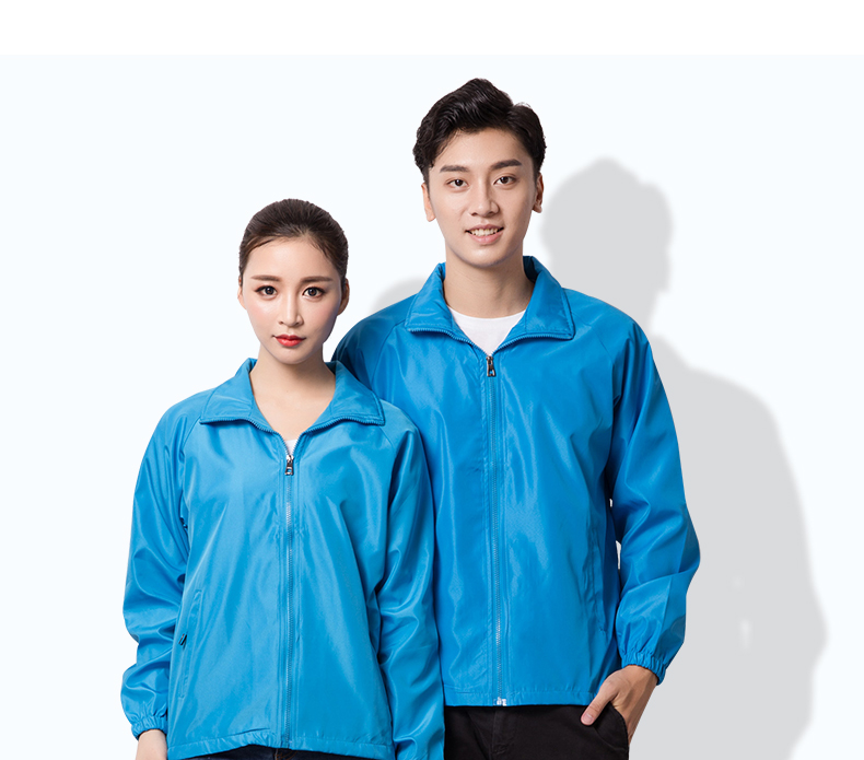班服定制風(fēng)衣印logo字廣告diy秋季男女潮流寬松運動(dòng)會(huì )外套工作服(圖14)