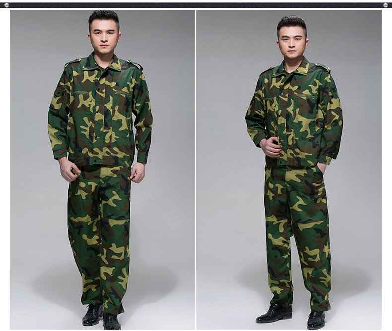 迷彩服套裝男夏季戶(hù)外作訓服學(xué)生軍訓服軍裝工作服軍迷服裝(圖36)